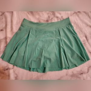 Nike Womens Dri-Fit Skort Pleated Golf Tennis Skirt DD3735 Green Pocket Size XL